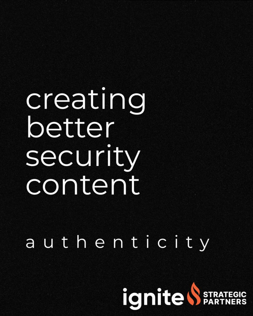 creating better security content marketing