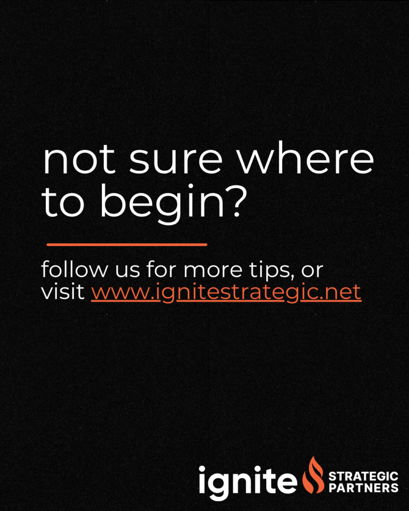 contact ignite strategic partners security industry marketing